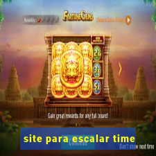 site para escalar time